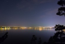 Oslo night sky – waiting for the northern lights