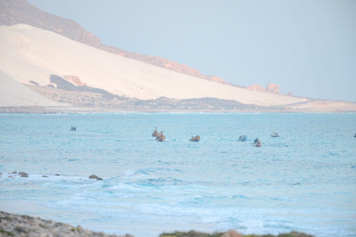 Socotra fishermen at Arher