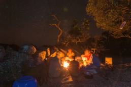 Campfire on top of Socotra