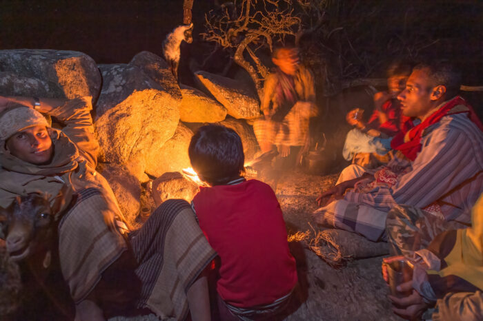 Campfire on top of Socotra