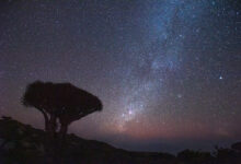 Skand at night, Socotra
