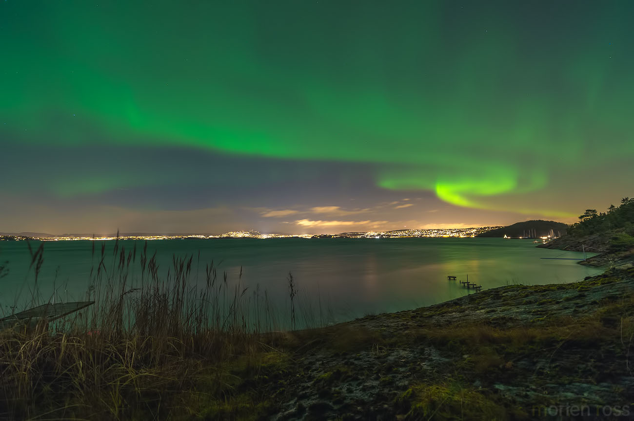 Northern Lights (Aurora Borealis) over Oslo Morten Ross