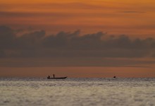 Sunset on a tiny Indonesian island II