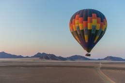 Hot air balloon in Namibia